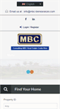 Mobile Screenshot of mbc-bienesraices.com